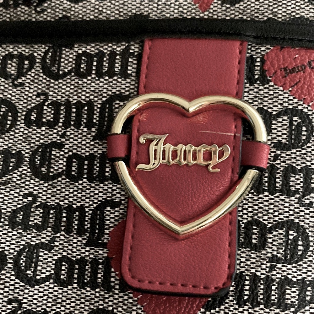 JUICY COUTURE SHOULDER BAG. NWOT. CUTE PURSE!  SPOTLESS. - Picture 4 of 11